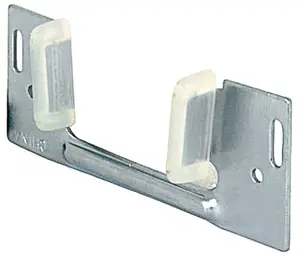 212 MAIN Nylon Wardrobe Pocket Door Guide (Model 250634) - Jamb-Mounted, Barn Door Slider Compatible, Easy to Install, Includes Fasteners