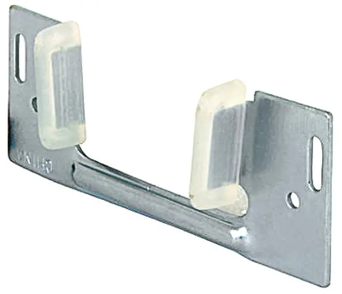 212 MAIN Nylon Wardrobe Pocket Door Guide (Model 250634) - Jamb-Mounted, Barn Door Slider Compatible, Easy to Install, Includes Fasteners