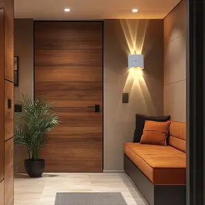 Wall Lights for Living Rroom, Battery Operated Wall Sconces, USB Rechargeable Wall Sconce Motion Sensor, 3 Colors Dimmable Indoor Lighting, Magnetic Step Light, Night Light for Hallway, Stairway, Bedroom, Kitchen, Led Wall Lights