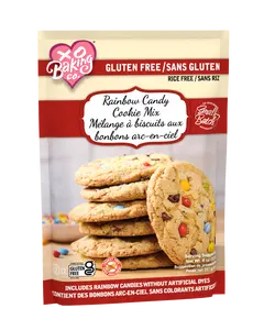 XO Baking Co. Gluten-Free Rice-Free Soy-Free Dairy-Free Non-GMO “Small Batch” Rainbow Candy Cookie Mix