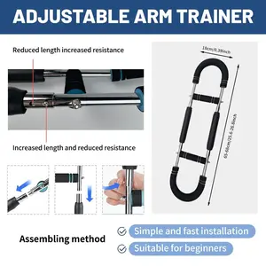 Portable Arm Trainer for Men – Build Chest & Arm Strength at Home –
