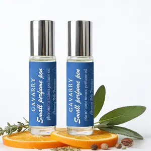 Men's Perfume Rollerball Oil Set - 10ml Ocean Floral Scent Perfume, Ideal for Attraction, Dates, Daily Use, 0.34 Oz Pheromone