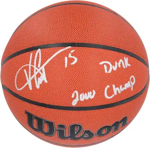 Vince Carter Toronto Raptors Autographed Wilson Authentic Series Indoor/Outdoor Basketball with "2000 Dunk Champ" Inscription - Fanatics Authentic Certified