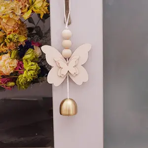 Hanging Bell for Door Opening - Good Luck Decoration for Entrance, Window, and Wall - Wind Chime Home Decor