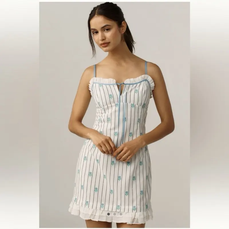 Anthropologie Maeve Mini Dress, Size Large, Originally $158, brand NEW with tags, cottage coquette Casual Sleeveless Summer - TikTok Shop Anthropologie Maeve Mini Dress, Size Large, Originally $158, brand NEW with tags, cottage coquette Casual Sleeveless Summer - TikTok Shop
