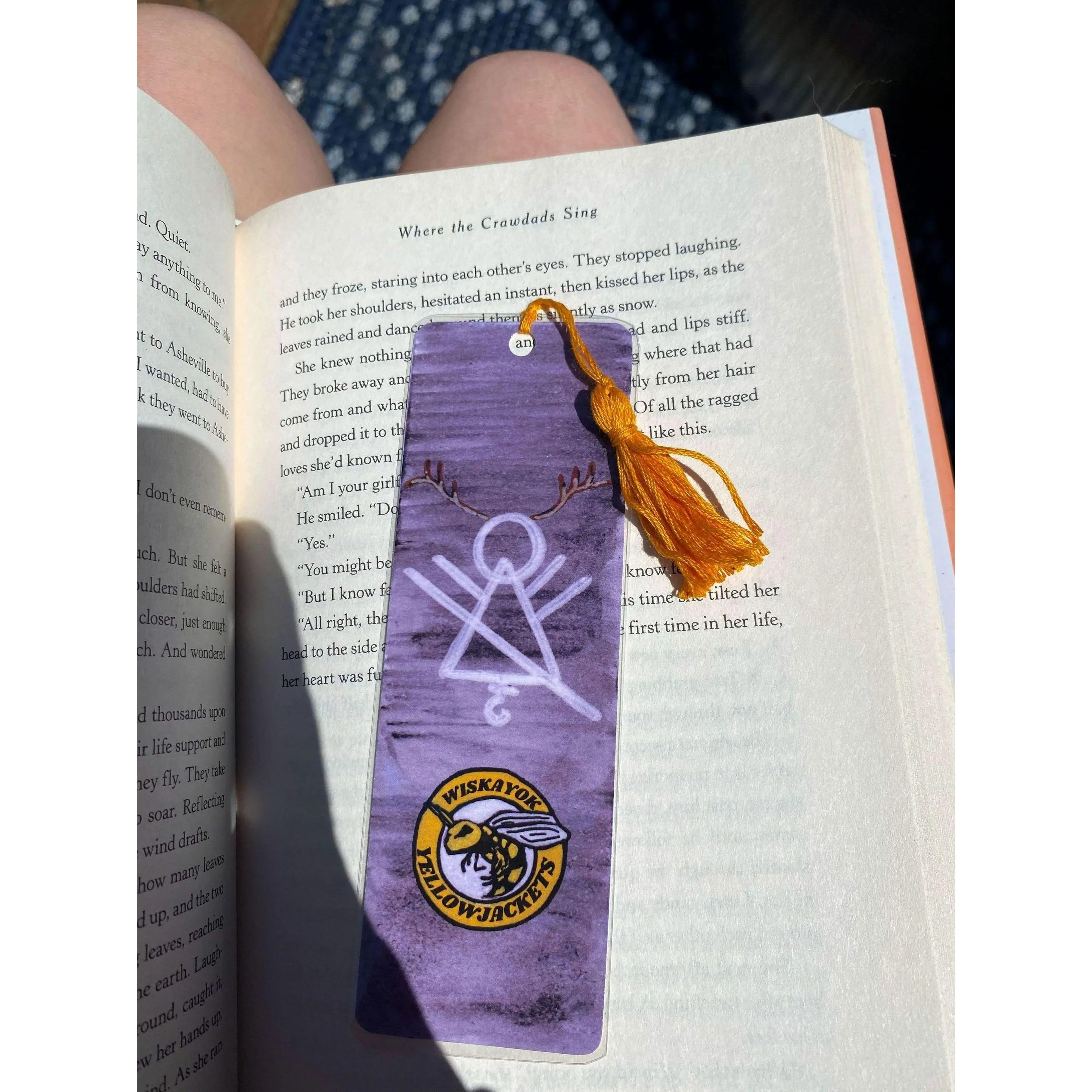 Yellowjackets Bookmark