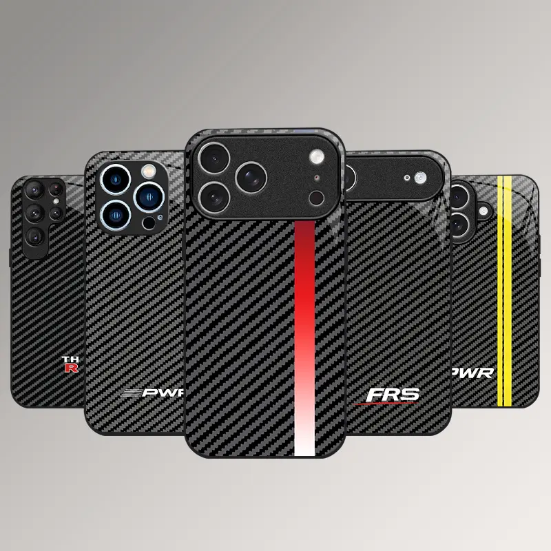 for iPhone 17/16/15/14/13/12/11 air/pro/promax/plus Carbon fiber texture mirror mobile phone case glass case 995 for iPhone 17/16/15/14/13/12/11 air/pro/promax/plus Carbon fiber texture mirror mobile phone case glass case 995