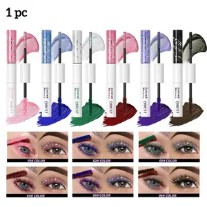 2 in 1 mascara, light texture, smooth application, lasting luster, natural makeup effect, Volumizing mascara, Beauty mascara, Voluminous mascara, Eyelashes Mascara