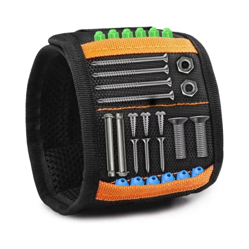 SnapFixMate Magnetic Wristband Stocking Stuffers for Men Adults, Christmas Gifts for Men, Magnetic Wristband Tool Belts Dad Gifts for Men Unique, White Elephant Gifts for Adults, Cool Stuff Gadgets for Men