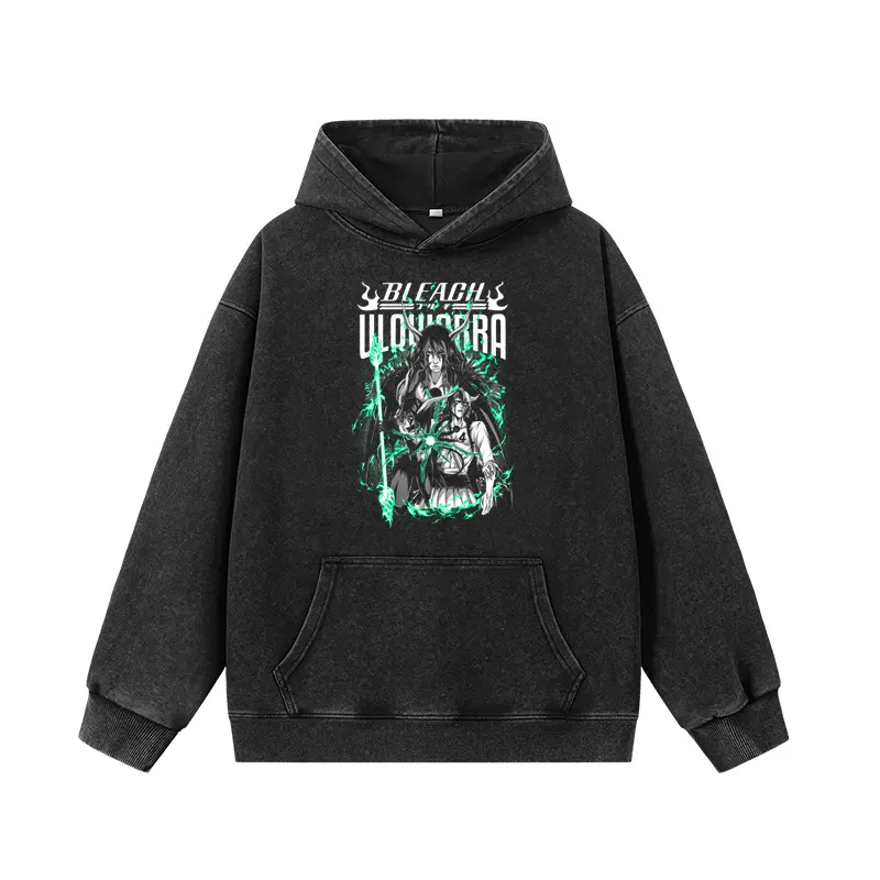 Men's 2017 Vintage Bleach Tie-Dye Graphic Long Sleeve Oversized Hoodie - All-Season Casual Sweatshirt, Halloween-Friendly, Comfortable Stylish Menswear Top Available in Multiple Colors