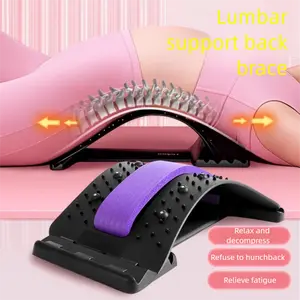 Lumbar Spine Relaxer Waist Stretching Spine Correction Back Massager Back Opening Tool Yoga Spine Exercise Equipment