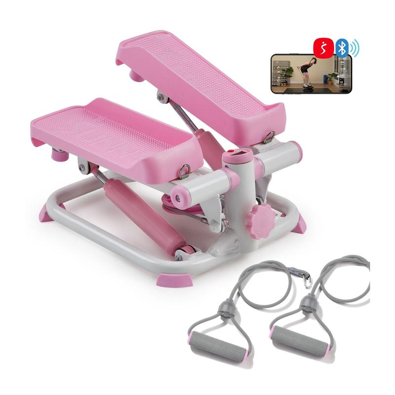 Sunny Pink Smart Mini Steppers w/ Resistance Band
