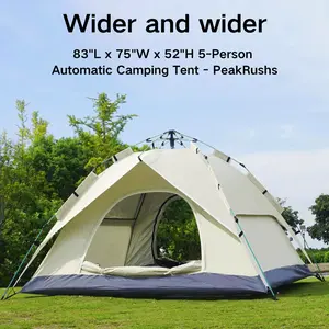 Automatic Quick Open Camping Tent - Windproof Easy Setup for Outdoor Beach Hiking Traveling