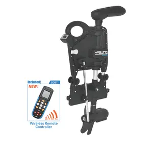 HASWING W40 GPS Electric Trolling Motor – 12V 40LBS Shaft Power Brushless Motor Fishing Kayaks for Saltwater & Freshwater with Wireless Remote Controller