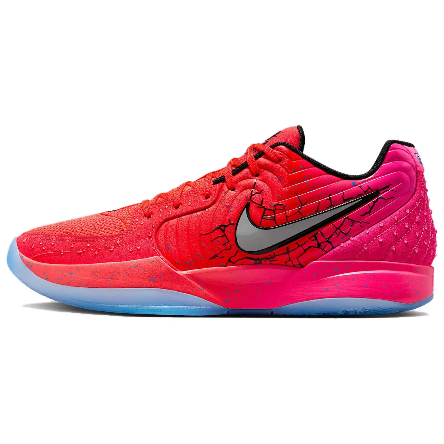 Kool-Aid x Nike Ja 2 'Tropical Punch' Kool-Aid Collaboration Sneakers, Lightweight Design for Explosive Play & Quick Cuts