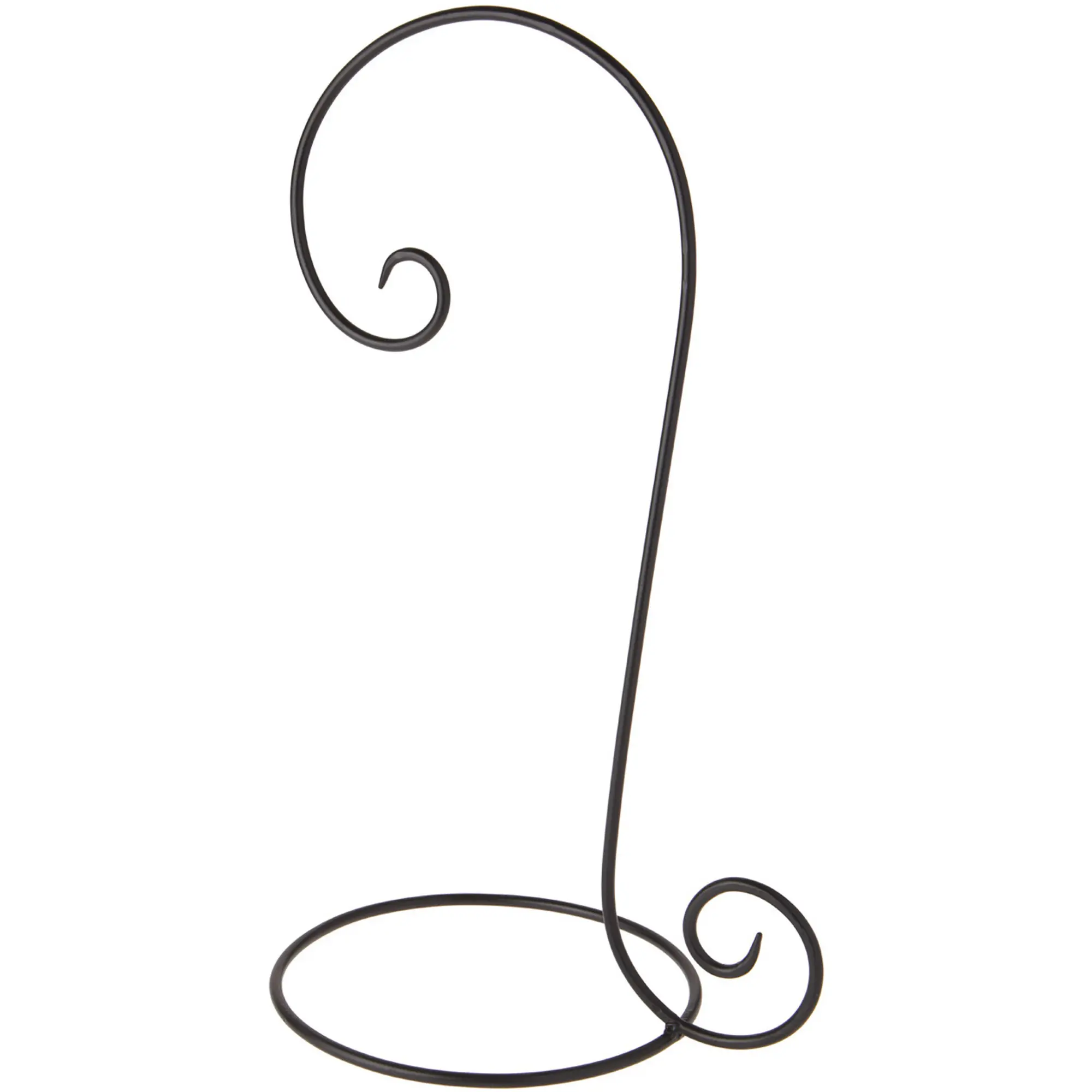 Bard's Black Wrought Iron Ornament Stand