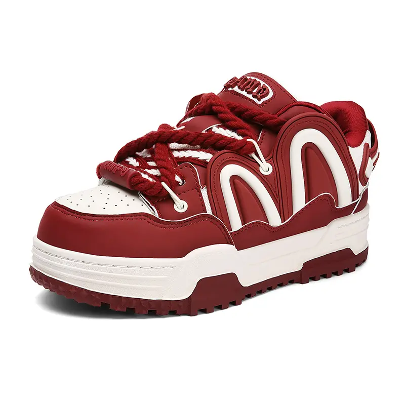 Q-AND 2025 New Preppy Unisex Platform Casual Trainers - Walking Shoes, Ankle Support, Height Elevation, Leg Lengthening, Non-Slip Grip, Camouflage Niche Bread Shoes, All-Season Footwear, Low Top, Synthetic, All Seasons, All Weather Grip, Laces, Round Toe,