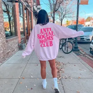 Anti Social Moms Club Sweatshirt, Anti Social Moms Club Shirt, Anti Social Shirt, Mama Sweatshirt, Gift For Mom, Funny Mom Shirt, Aesthetic