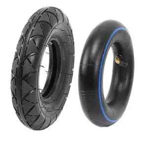 Suisuitong 200x50 (8x2) Scooter Tire with Inner Tube – 8 Inch Replacement Tire & Tube Set, Bent Valve Stem – Fits Razor E100 E125 E200 ePunk, Bladez, Schwinn, X-Treme, GT-200, GT-250, and More