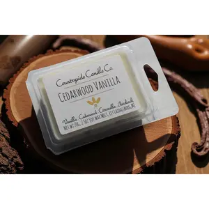 2.5oz Cedarwood Vanilla Wax Melt