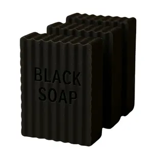 Black African Bar Soap, Moisturizing, Handmade, Face & Body Cleanser (1 Bar)