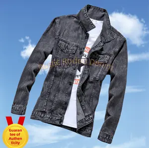 Men's jacket men's coat 2025 men's new autumn korean style trendy cargo denim top men's casual jacket