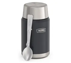 Thermos ICON 24 oz Stainless Steel Food Jar with Spoon Thermos ICON 24 oz Stainless Steel Food Jar with Spoon