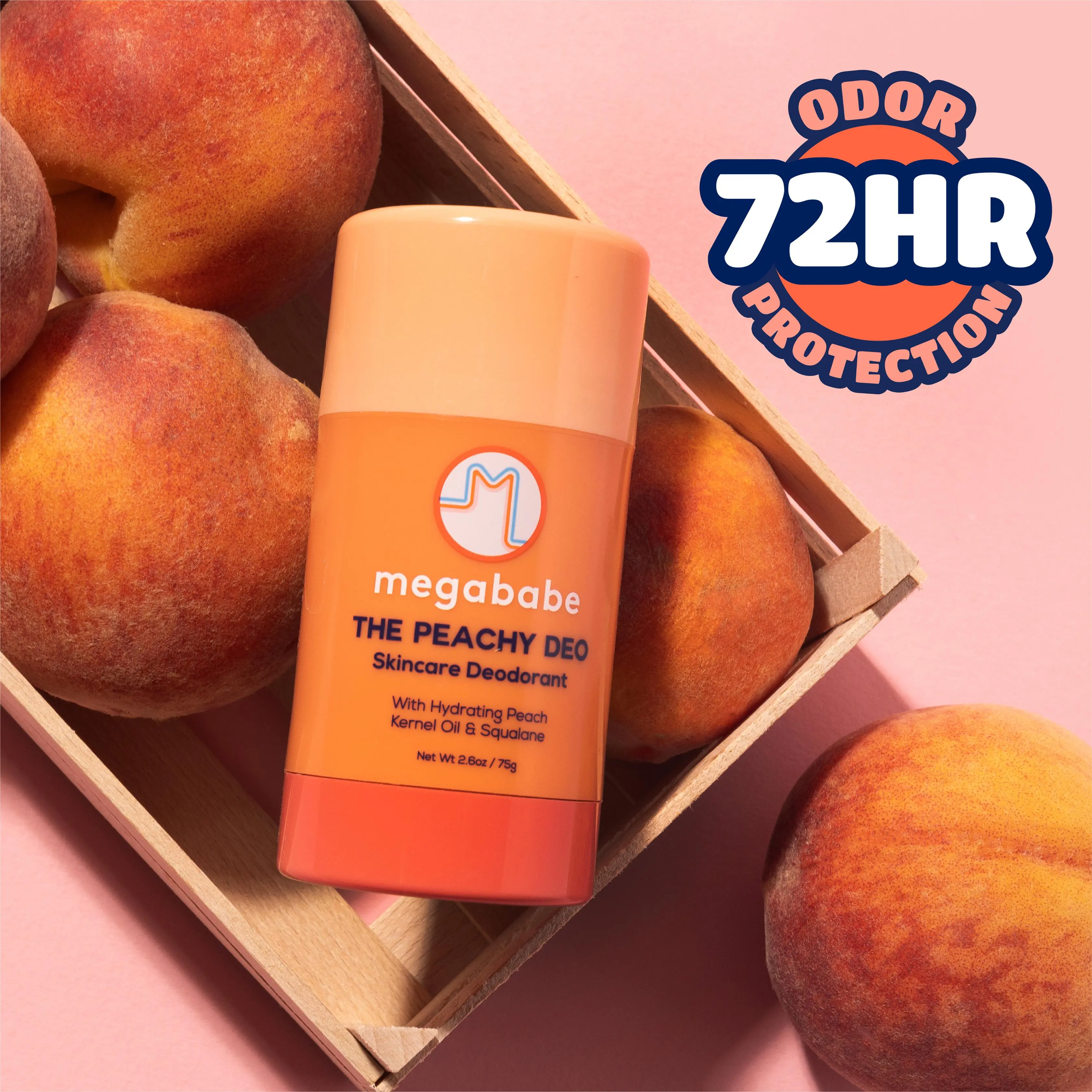 Megababe The Peachy Deo, Beauty & Personal Care Deodorant, Bath & Body Care Antiperspirant Alternative