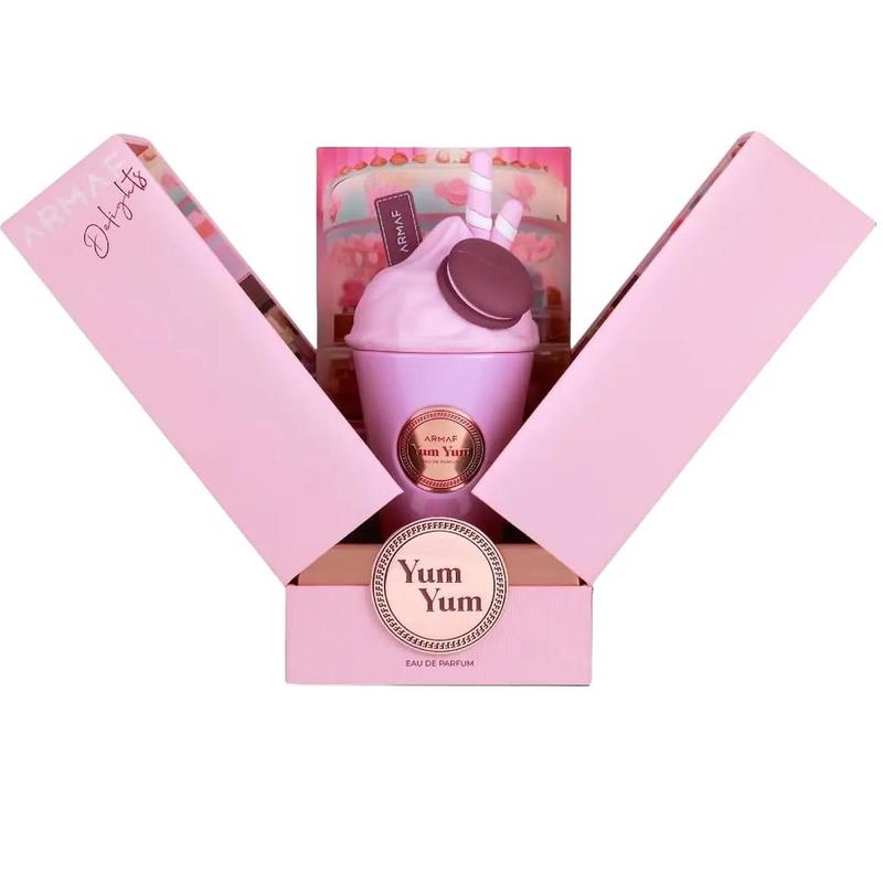 ARMAF Delights Yum Yum for Women Eau de Parfum Spray 3.4 Ounce Floral Fruity Fragrance with Wild Berries & Cherry Notes