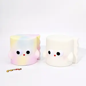 MHM SquishyToilet Paper Toys  Roll Set Creative Gift Adult Slow-Rebound Sensory Toy Soft Texture, Food-Inspired Sticky Relaxation Toy