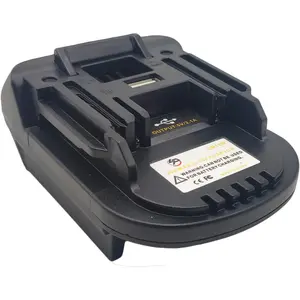 DM18M  Adapter for  20V Convert to 18V Lithium BL1830 BL1840 BL1850 14.4V-18V with Makita