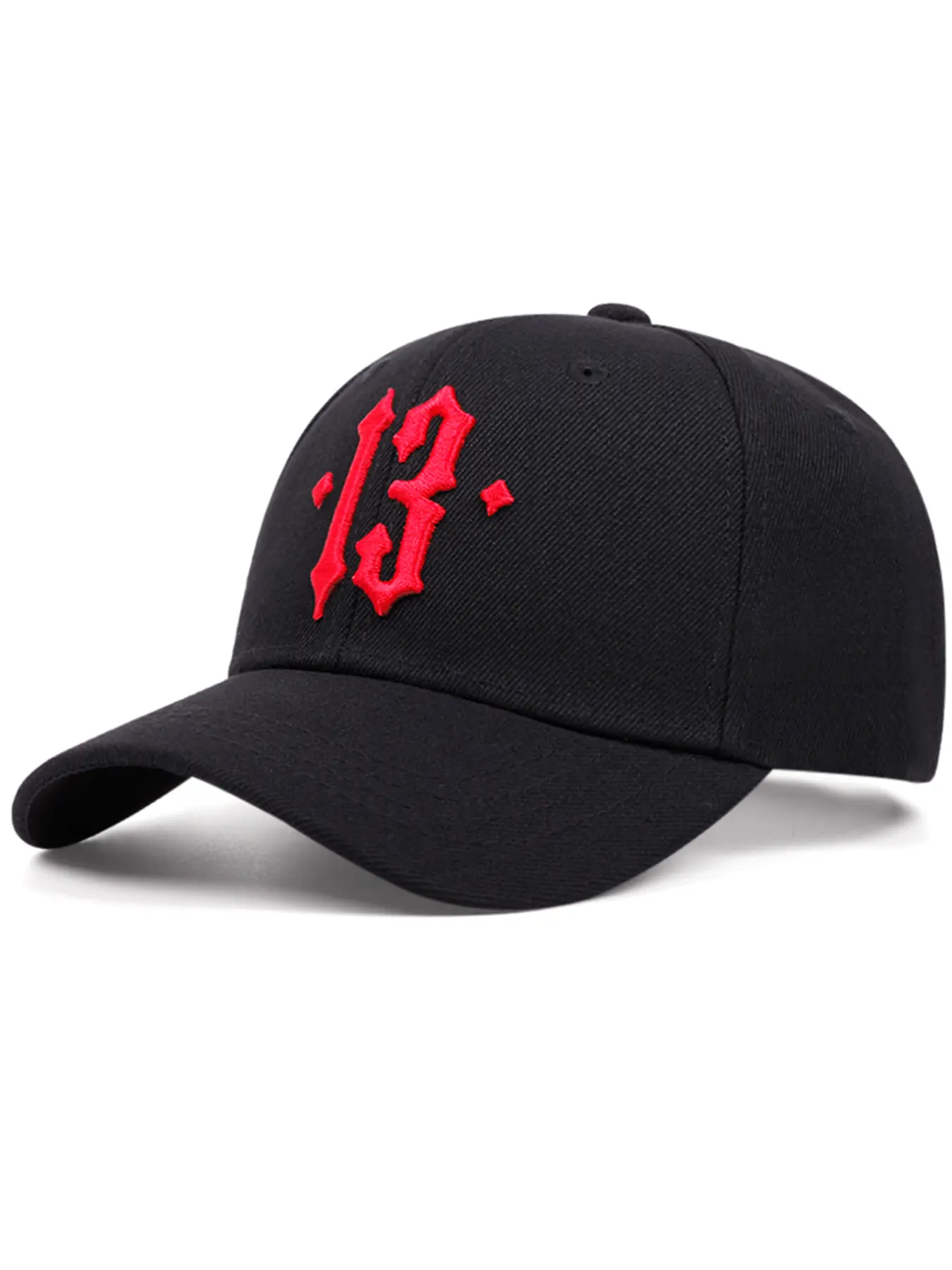 2025 New No.13 Embroidered Men's Street Skateboarding Hip Hop Hat Fashion Women's Adjustable Sunshade Baseball Hat Casual Versatile Riding Hat Quality Caps Suitable for Daily Wear Adjustable Fit Hat