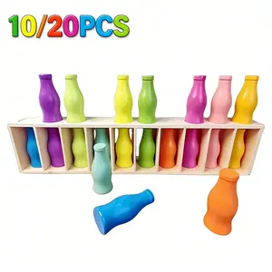 Fun Color-Guessing Bottle Challenge Game, Christmas Gift, Family Memory Logic Training, Educational Toy, Halloween & Birthday Gift