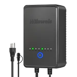 150W Low Voltage Landscape Transformer, Weatherproof Outdoor Low Voltage Transformer, 120V AC to 12V DC, Landscape Lighting Transformer with Timer and Photocell Sensor, ETL Listed A04LT06