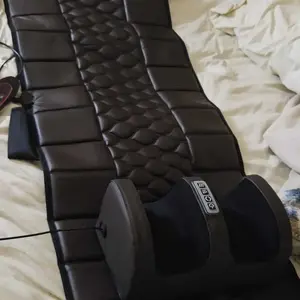 Foldable Massage Mat with Heated & Vibrating Function for Neck Leg Kneading Back Relief Gift Relaxing