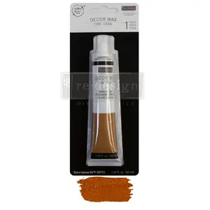 Redesign Wax Paste Cosmic Ray Gold 1 Tube 50ml for Decor Applications Furniture Upcycling Projects High Quality Color Brilliance
