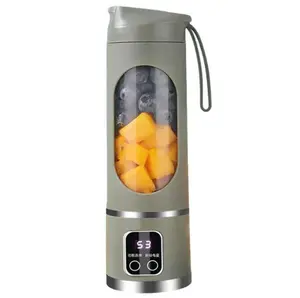Fruit Juicer, Smoothie Juicing Cup, Electric Mixer, Portable Ice Crushing Cup, Fruit Cutting Machine, Suitable For Families And Outdoor Travel