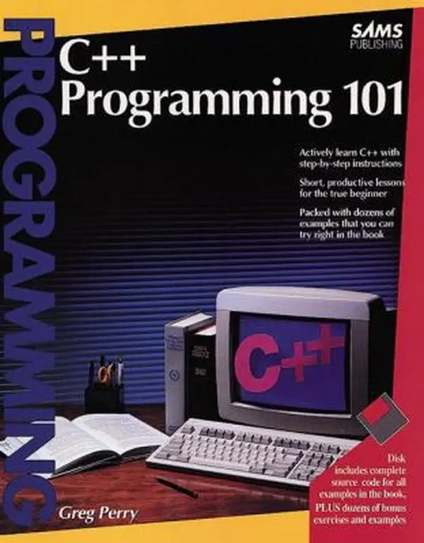 Used Good C++ Programming 101 Tutorial Book by Greg M. Perry (Softcover)