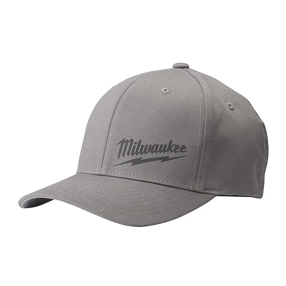 Small/Medium Gray Fitted Hat