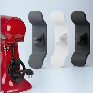 Strong Adhesive Cord Organizer, Extension Cable Organizer, No Drill Cable Management Clips for Kitchen, Blender Power Cord Hider, Anti-Slip Wire Holders, Multi-Surface Hidden Design, Secure Grip for Neat Spaces