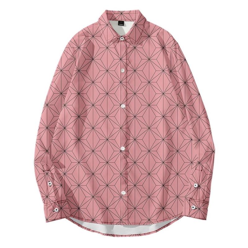 Demon Slayer Jacket, Giyu Tomioka & Tanjiro Cosplay Shirt Cape, Zenitsu, Nezuko Anime Costume for Men & Women - Official Style Demon Slayer Jacket, Giyu Tomioka & Tanjiro Cosplay Shirt Cape, Zenitsu, Nezuko Anime Costume for Men & Women - Official Style