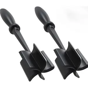 ONESHOW Kitchen Meat Chop Burger Tool High Quality Heat Resistant Masher & Ground Beef Non Stick Mixed Chop Utensil Ergonomic Design Easy Clean BPA Free Cookware Chopping Thanksgiving Value Pack Valentine's Day gift Set Stock Up