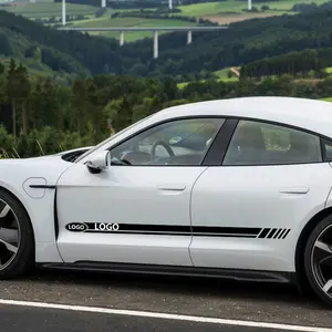 Car Body Side Skirt Sticker Accessories, Cool Personalized Car Decoration, Car Decals, Vehicle Exterior Decoration, Universal Fit, Scratch Resistant, Easy Installation, Automotive Accessories