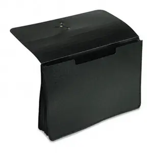 Esselte Pendaflex  5 in Expanding Portfolio 1 Pocket Poly Legal Black