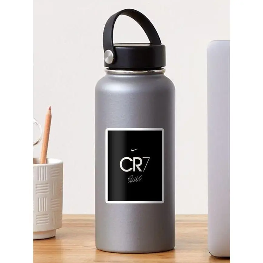Classic Cristiano Ronaldo CR7 Logo Decorative Stickers - Home Decor Accessory for Home Supplies, Sticker Paper