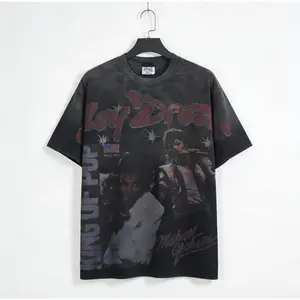 Valley Pattern 100% Cotton T-Shirt Soft Comfortable Casual Oversized Tee Men's Streetwear Breathable Summer Outfit Sports Fitness Travel Top