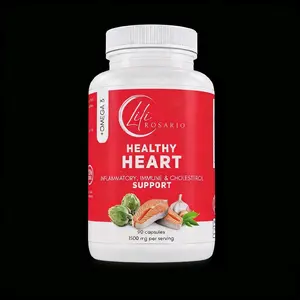 LILI ROSARIO OMEGA 3 COMPLEX | HEART SUPPORT FORMULA | 1500 MG | 90 CAPSULES