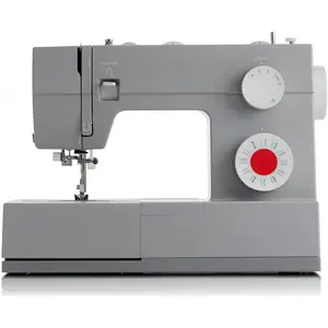 4423 Sewing Machine, Grey |   Strong Motor, Full Metal Frame, 97 Stitch Applications, 1-Step Buttonhole, LED Light & Accessory Kit