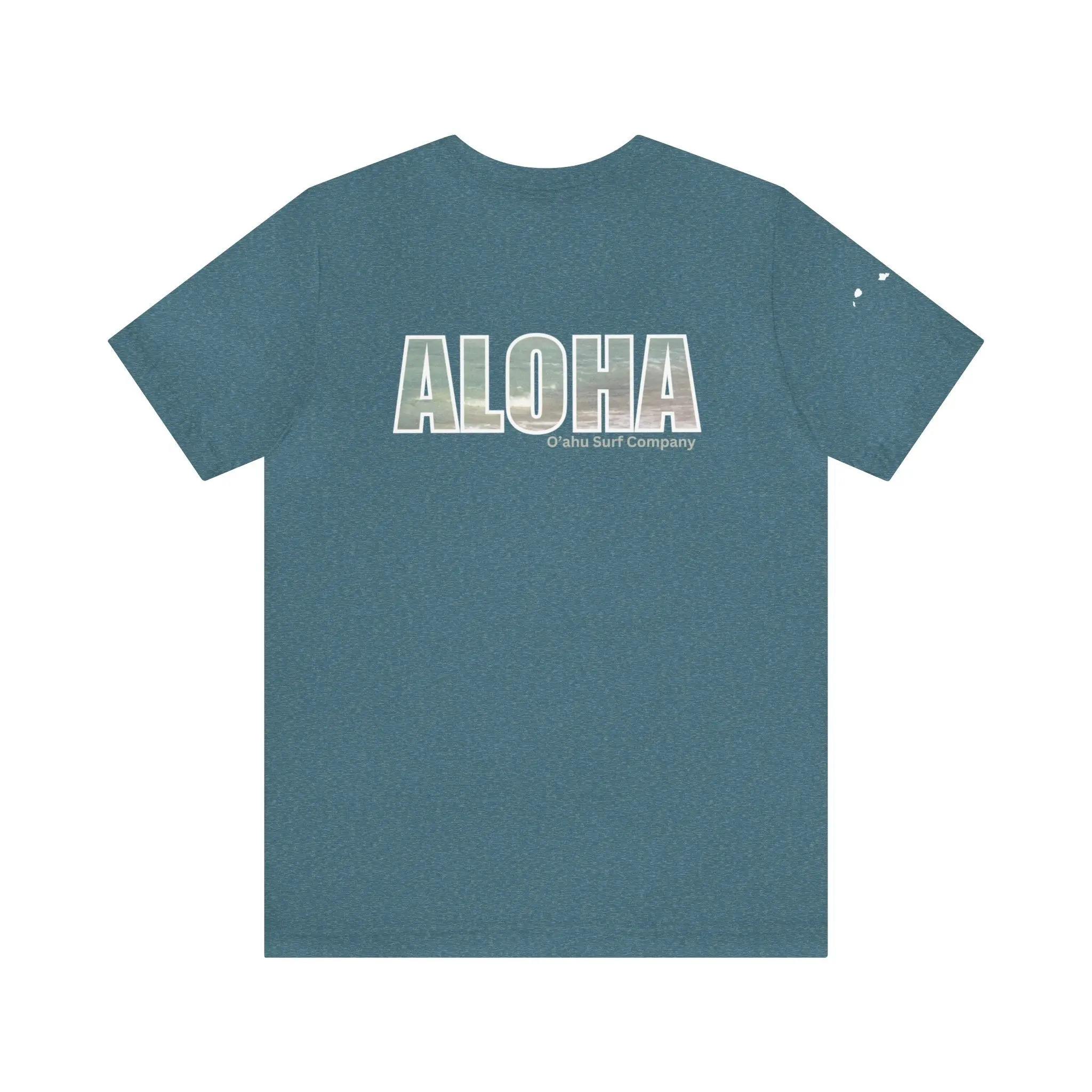 O'ahu Surf Company Aloha Hawaiian Islands T-shirt - Men's Regular Fit Casual Tee - Classic