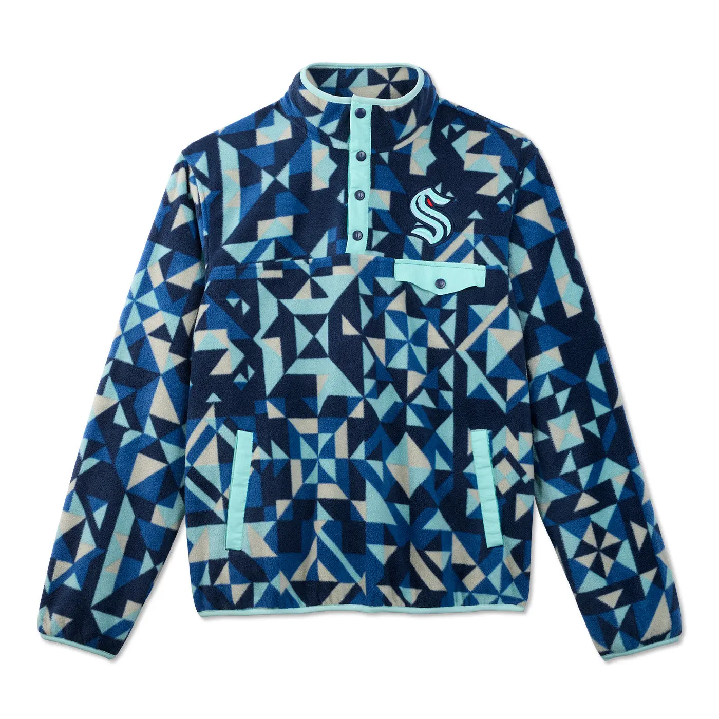 Seattle Kraken Polar Fleece Synchilla Jacket